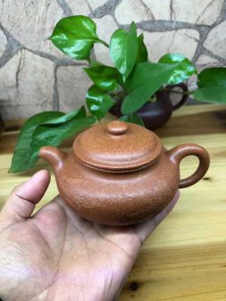 宜兴紫砂壶【雅趣】许良平 国家级高级工艺美术师 原矿紫茄泥 320cc