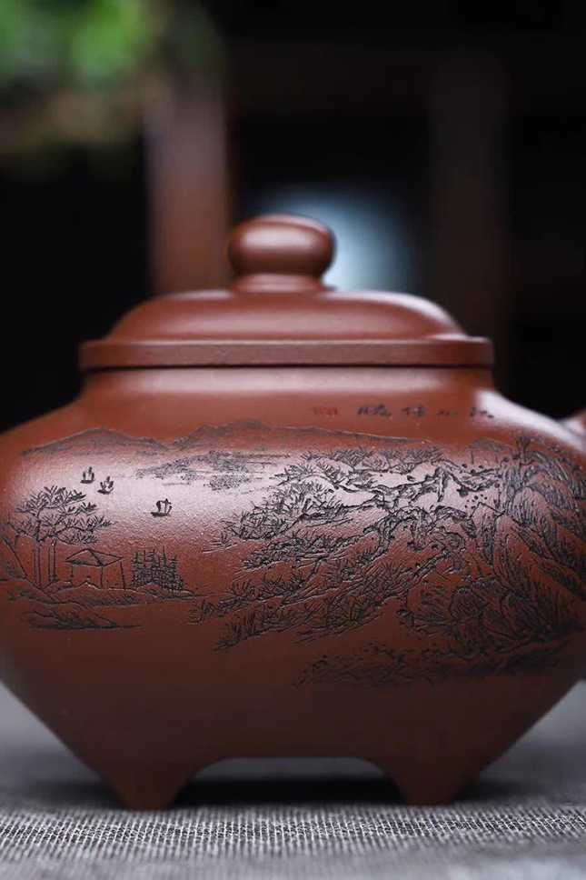宜兴紫砂壶:【传炉】庞妮 国家级工艺美术师 极品底槽
